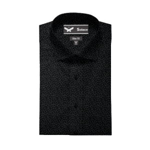 black formal shirt